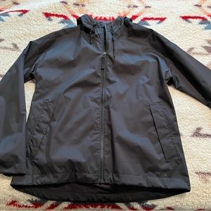 REI Black Raincoat